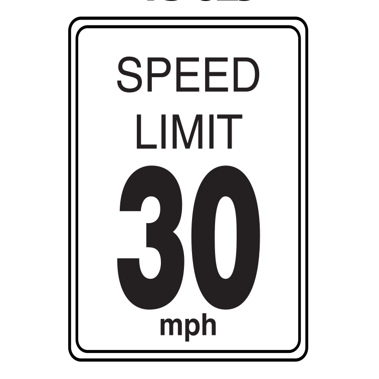 Speed Limit 30