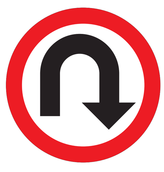 U Turn Right