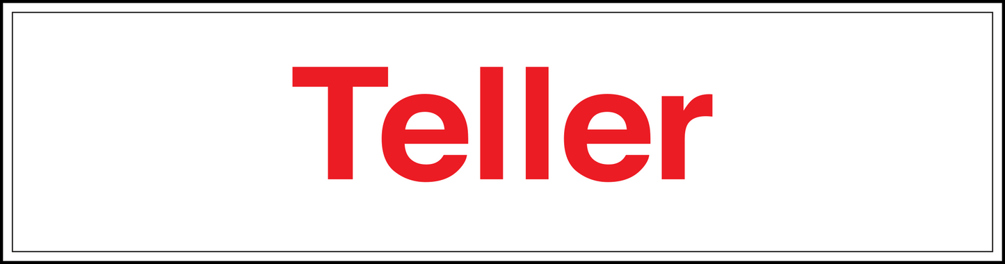 BANK SIGNS
