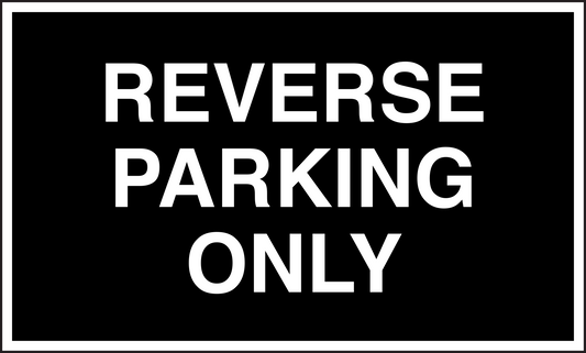 Reverse PARKING ONLY