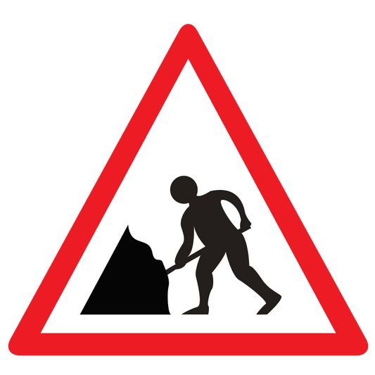 Road Work Sign