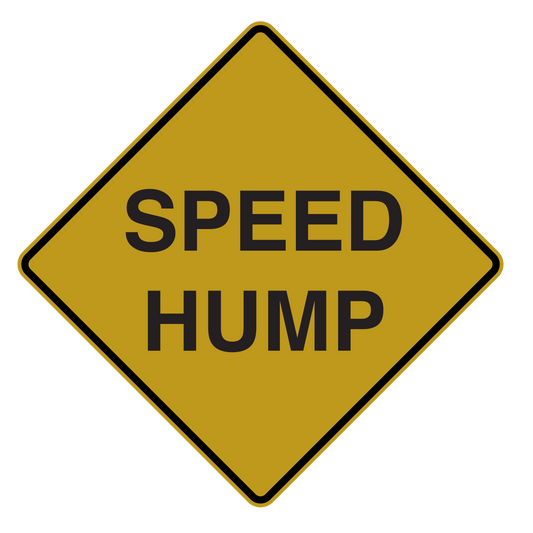 Speed Hump Sign